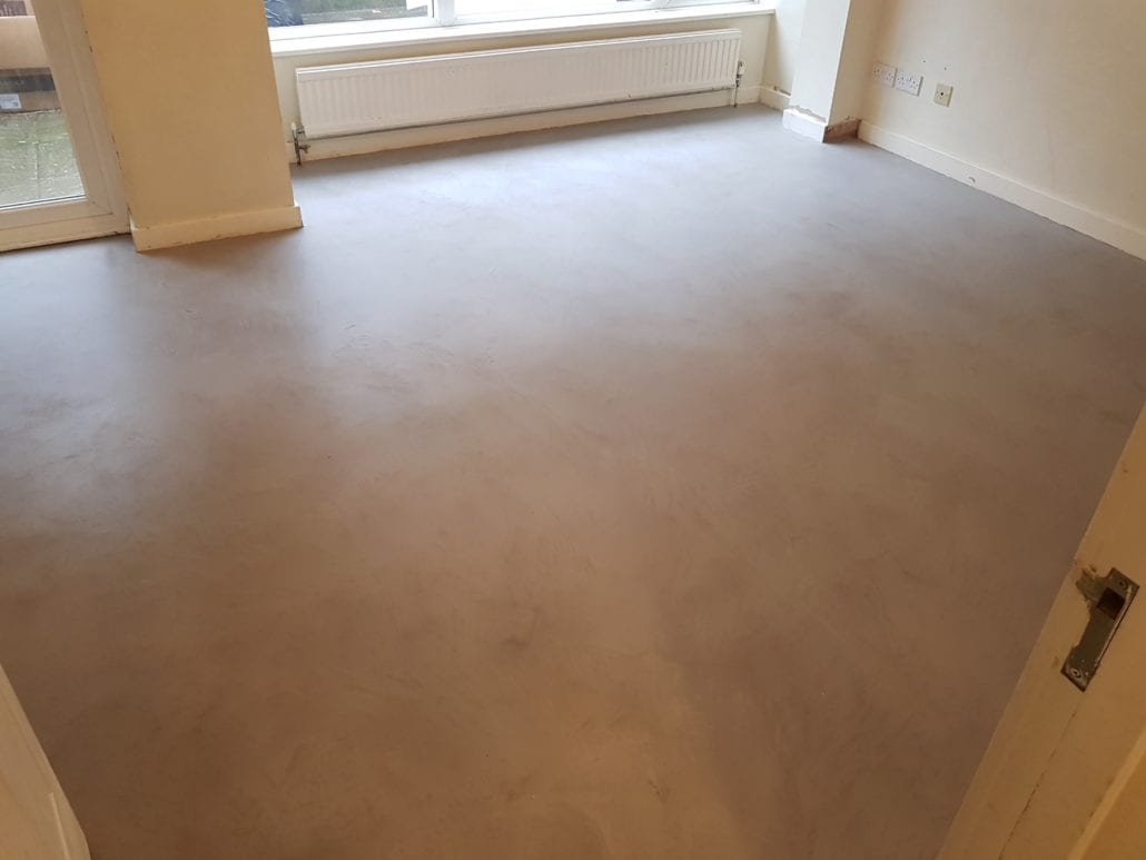 Some cool features of microcement: London Polished Concrete