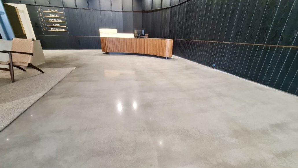 Commercial Polished Concrete at Old Street, Shoreditch
